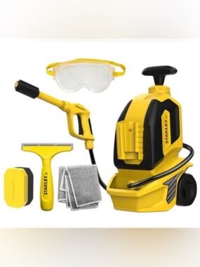 Stanley Jr. Water Pressure Cleaning Set 5 Pieces Kids Toy Ages 3+ New In Package